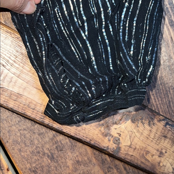 Zara Black and White Striped Top - Picture 7 of 8